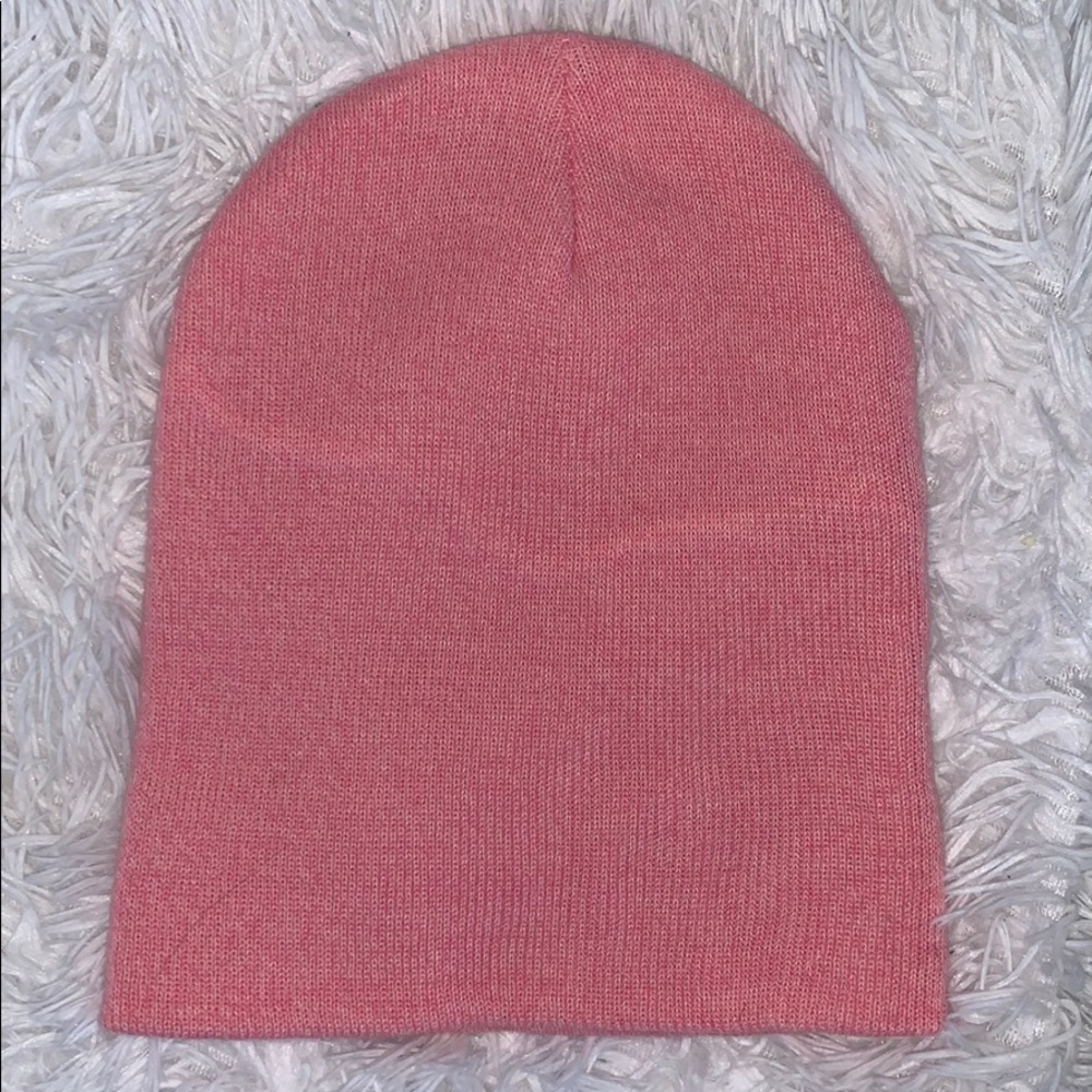 Pink beanie